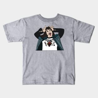 Eddie Stranger Things Kids T-Shirt